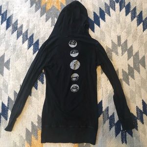 SOVRIN gothic pentagram hoodie